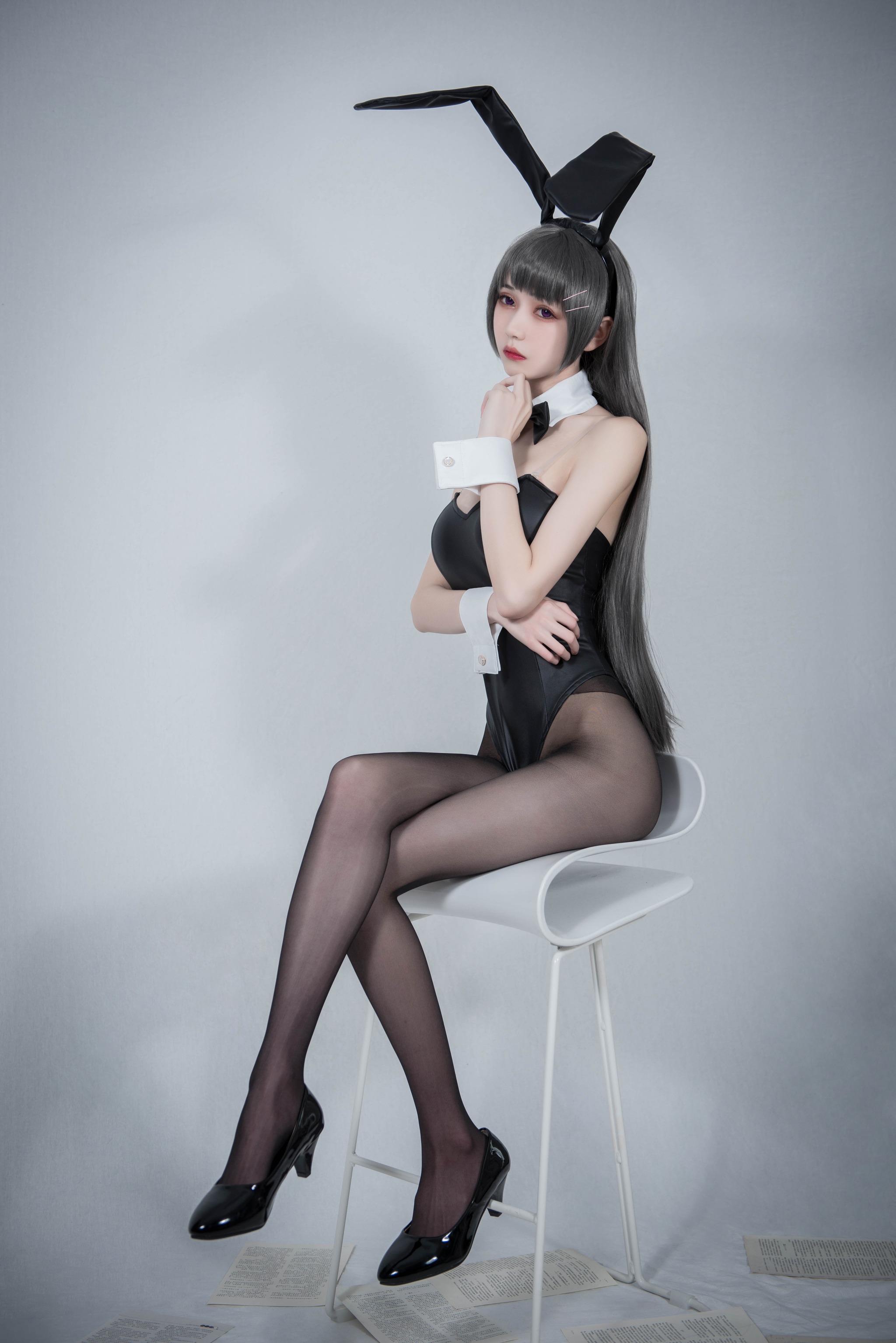 你的负卿 - NO.012 学姐兔女郎 [19P]-XikXak